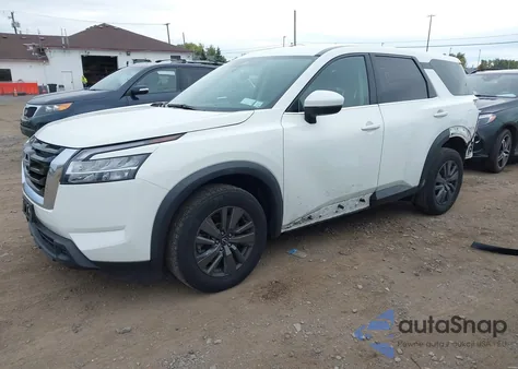 2022 Nissan Pathfinder S 4Wd из США, поврежденный, VIN 5N1DR3AC8NC237886